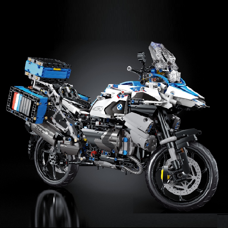 Đồ chơi Lắp ráp Mô hình xe máy Water Bird Motorcycle TGL T4022 BMW R1250 GS  2369pcs