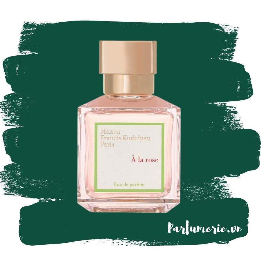 Nước hoa nữ À La Rose MFK hương hoa hồng dịu dàng đầy sang trọng