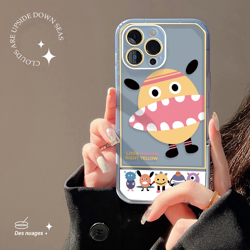Ốp Điện Thoại Tpu Mềm Chống Trầy Xước Hình Quái Vật Dễ Thương Cho IPhone 13 Pro MAX 12 11 Pro 8 7 Plus X XS XR MAX 6 6S SE 2020
