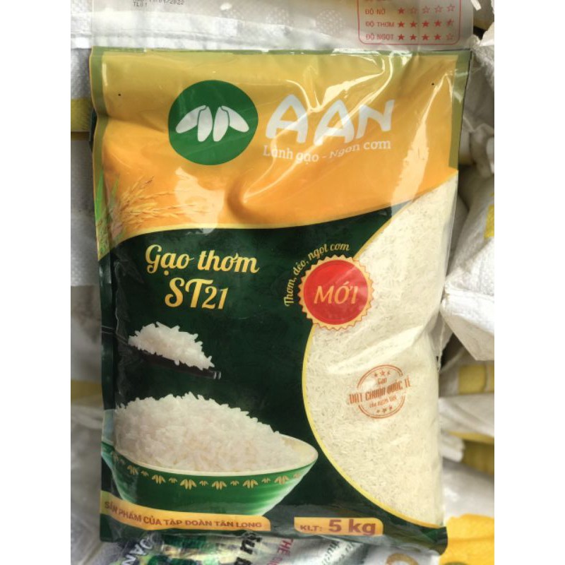Ship nhanh 10 Kg Gạo Dẻo ST21 Tại Hà Nội ,NSX /7/2021