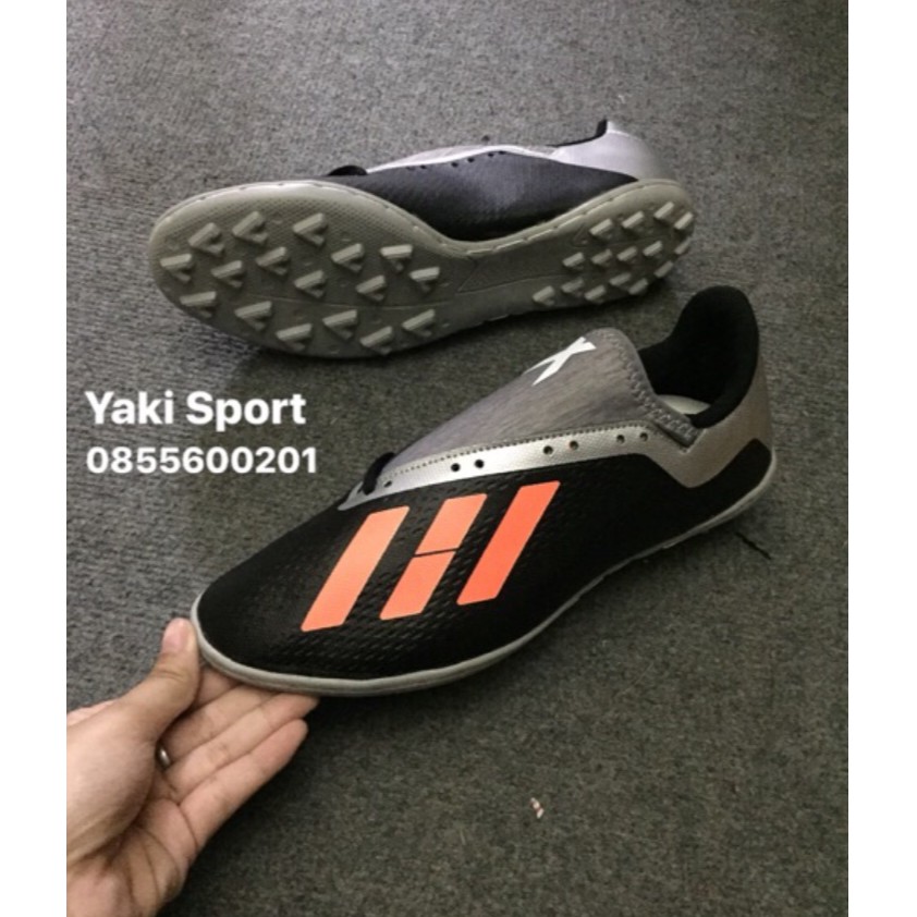 [Tặng Tất Đá Dài+BALO rút] Giày Đá Bóng X18- khâu full đế / Sân Cỏ Nhân Tạo X 18 .