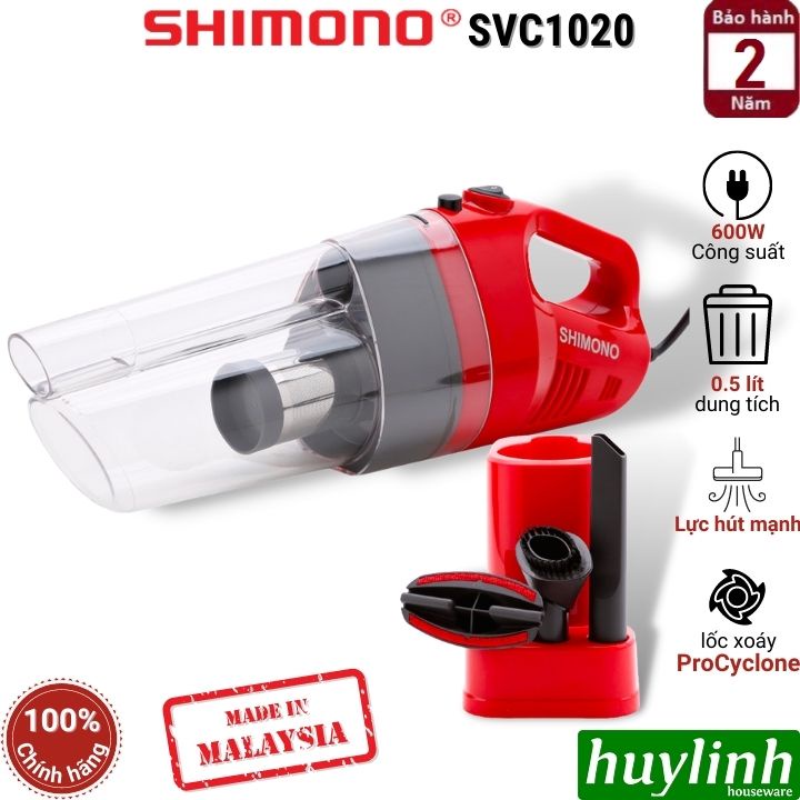 Máy hút bụi cầm tay Shimono SVC1020 - Malaysia