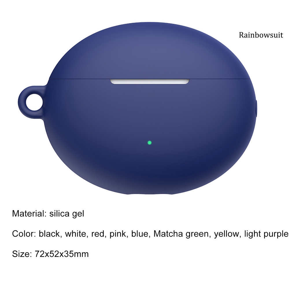 Vỏ Bảo Vệ Hộp Sạc Tai Nghe Bluetooth Huawei Freebuds 4i Bằng Silicon Chống Trầy Xước Chống Rơi
