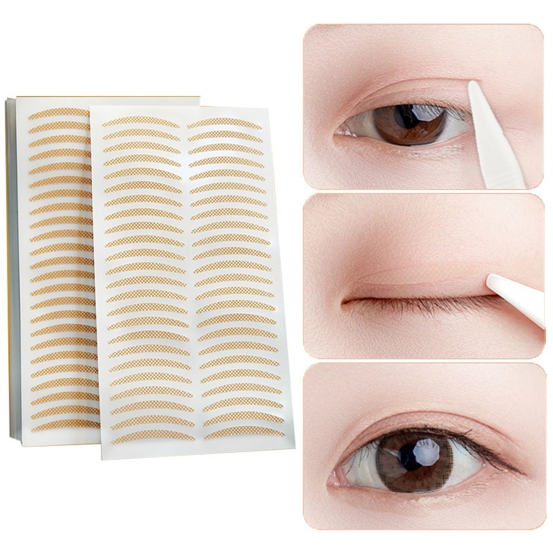 Set 6 tấm miếng dán kích mí trong suốt tự nhiên chống thấm nước chuyên dụng