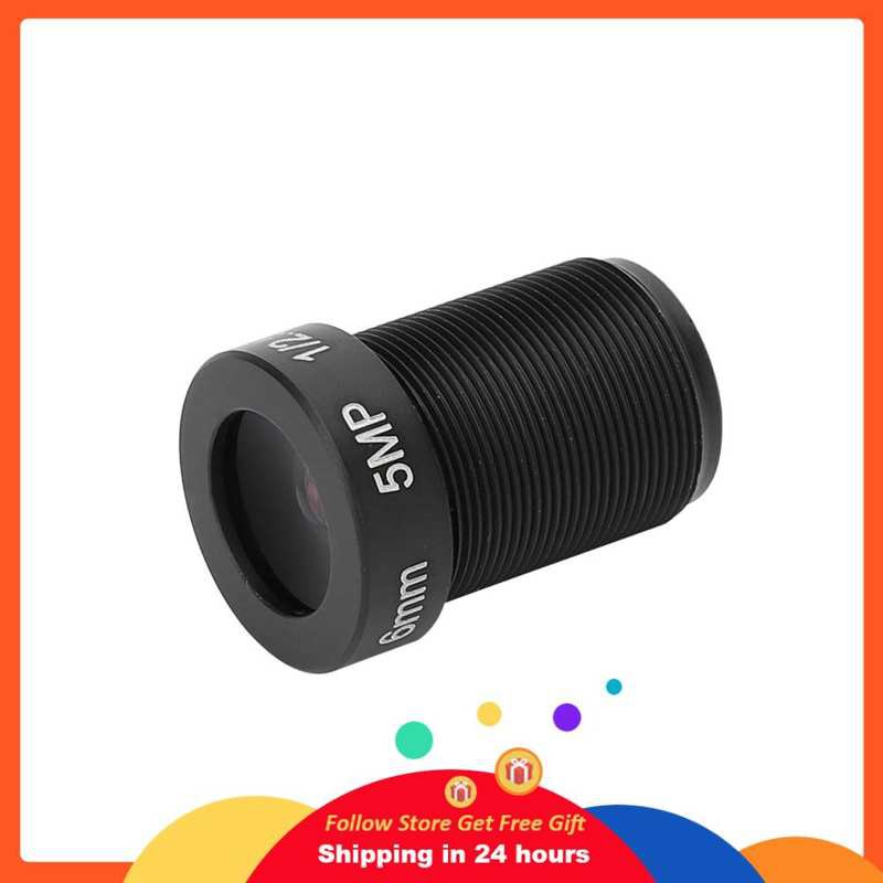 Ống Kính Camera Goon 5mp 6mm 1 / 2.5 Cho Giám Sát M12