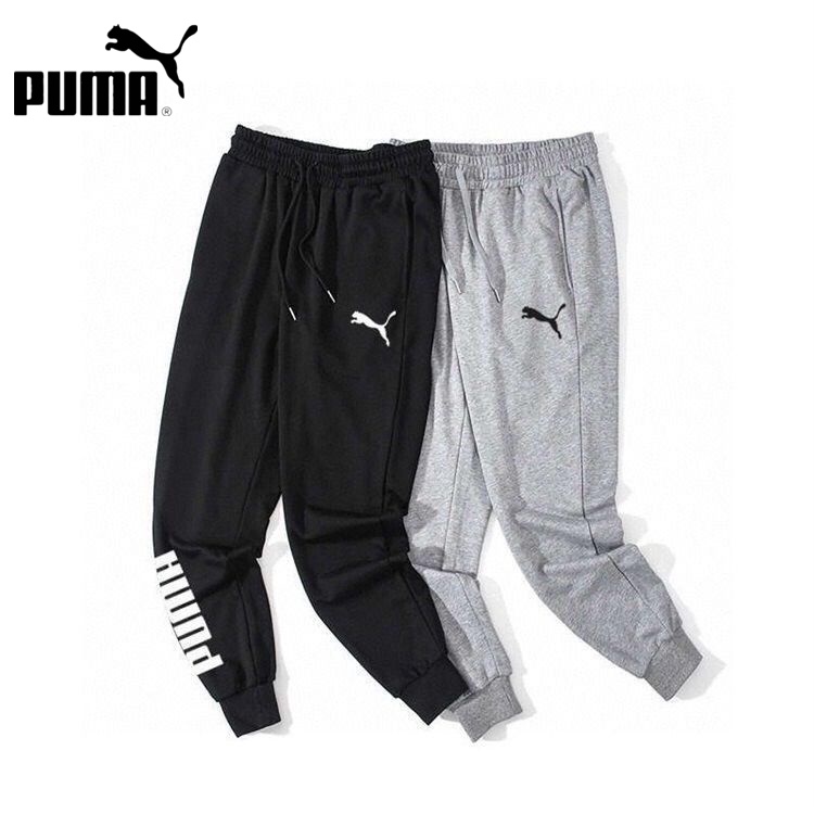 Áo Thun Màu Trơn Dáng Rộng In Logo Puma 100% Chính Hãng Thời Trang Cho Nam