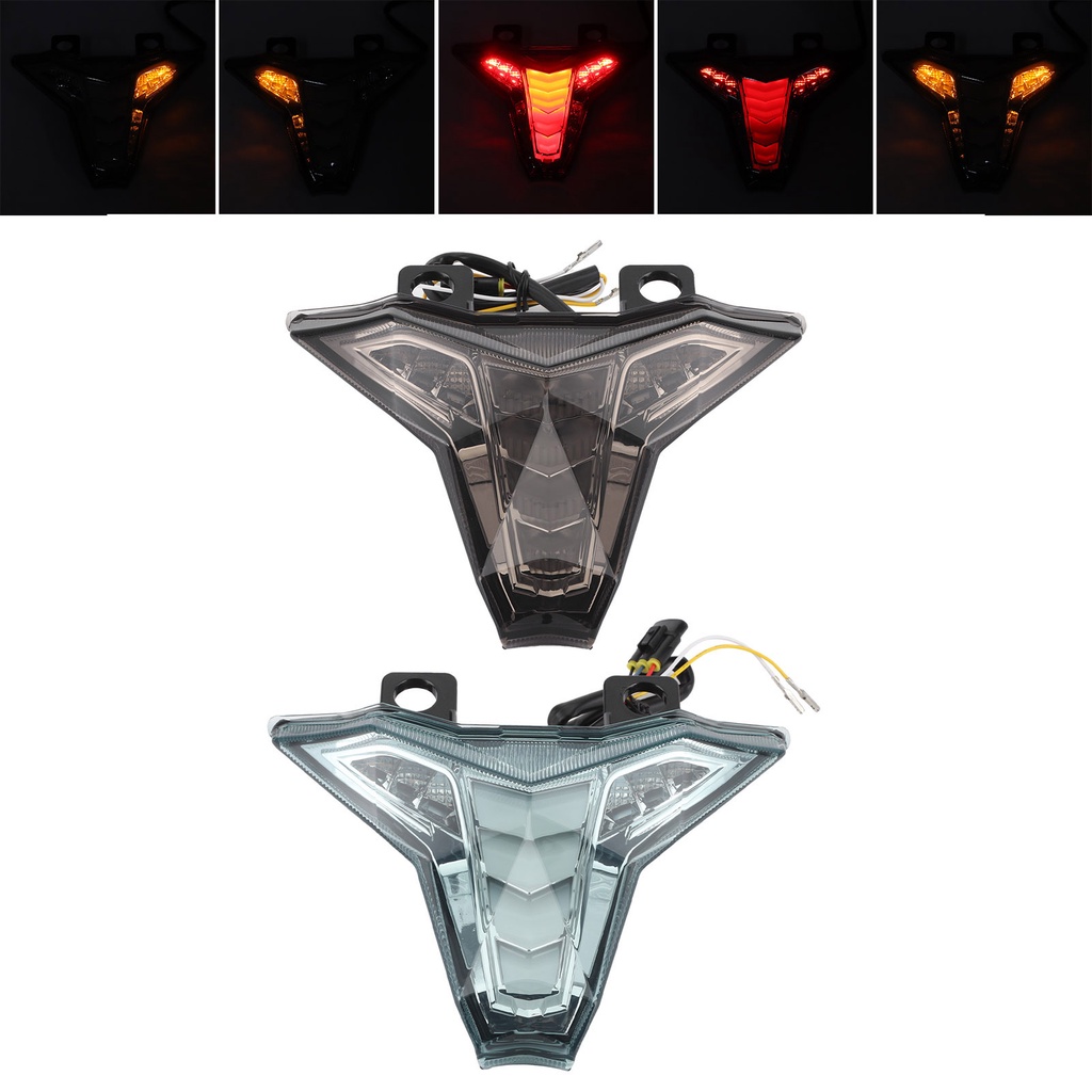Hàng HOT Đèn hậu LED xe máy xi nhan Độ sáng cao DC12V cho Kawasaki Z1000 / ZX-10R Ninja 400【Southdakota051】
