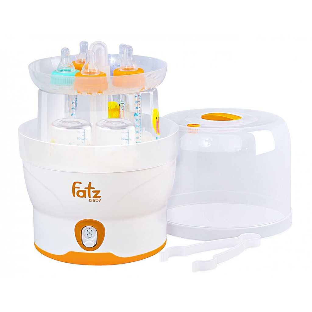 Máy tiệt trùng điện tử 6 bình không BPA FATZBABY FB4028SL