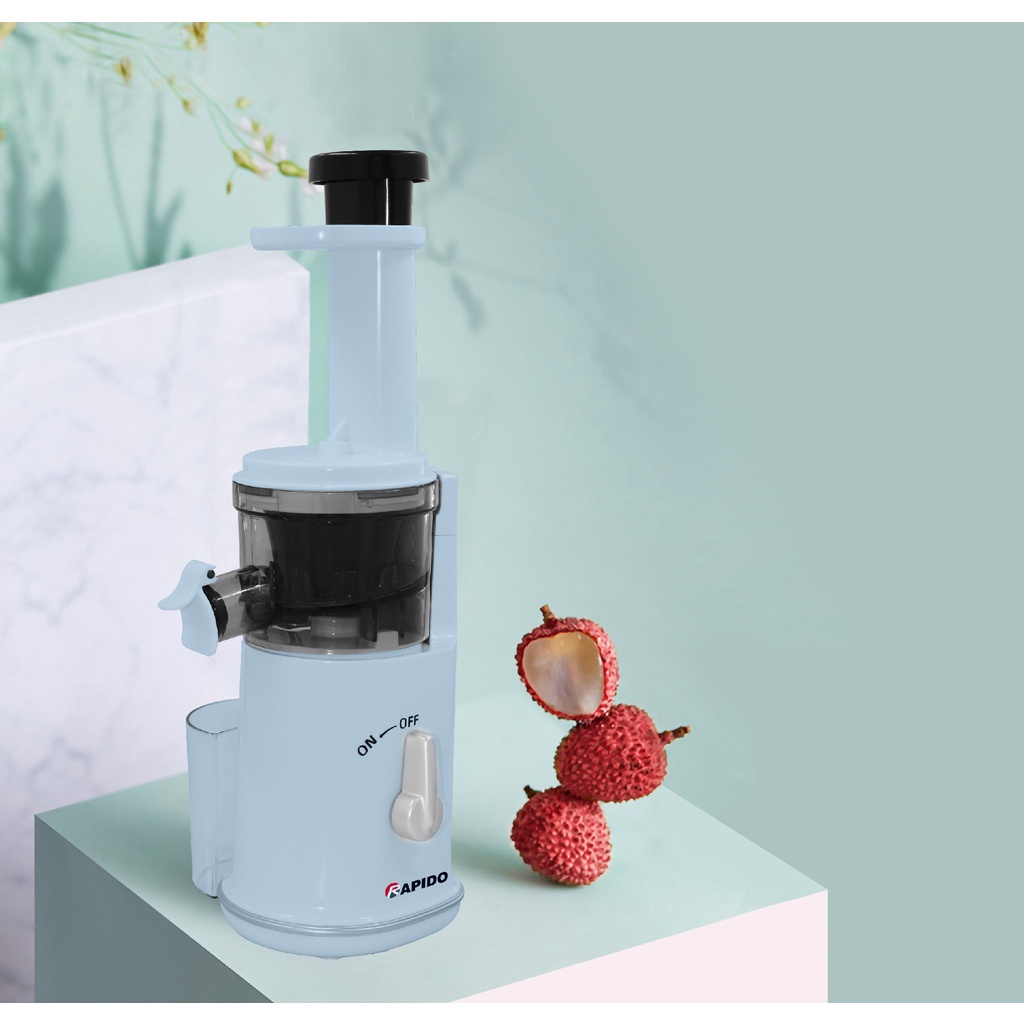 Máy ép chậm mini Rapido RSJ-120B và RSJ120 - Vệ sinh dễ - Dung tích 120ml - Động cơ DC siêu êm - Bảo hành 1 năm