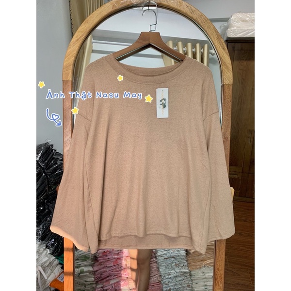 Áo Thun Nữ Dài Tay Dáng Rộng Suông | BigBuy360 - bigbuy360.vn