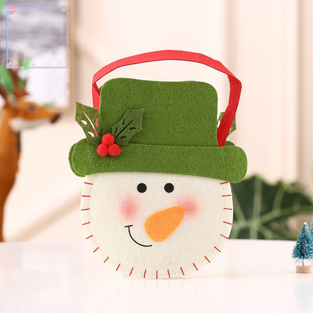 Túi Đựng Kẹo Họa Tiết Hoạt Hình Trang Trí Giáng Sinh