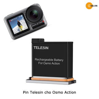 Pin Telesin cho DJI Osmo Action chất lượng