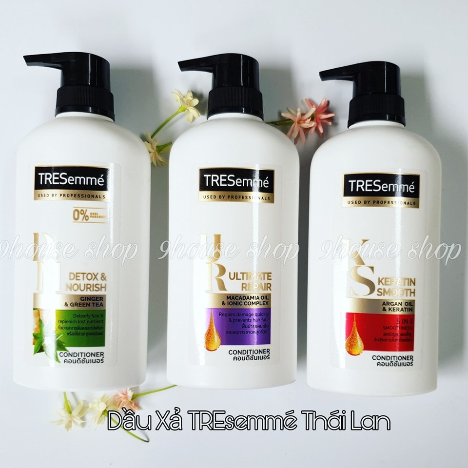 Dầu xả Tresemme Thái Lan 450ml (Chai Màu Trắng)