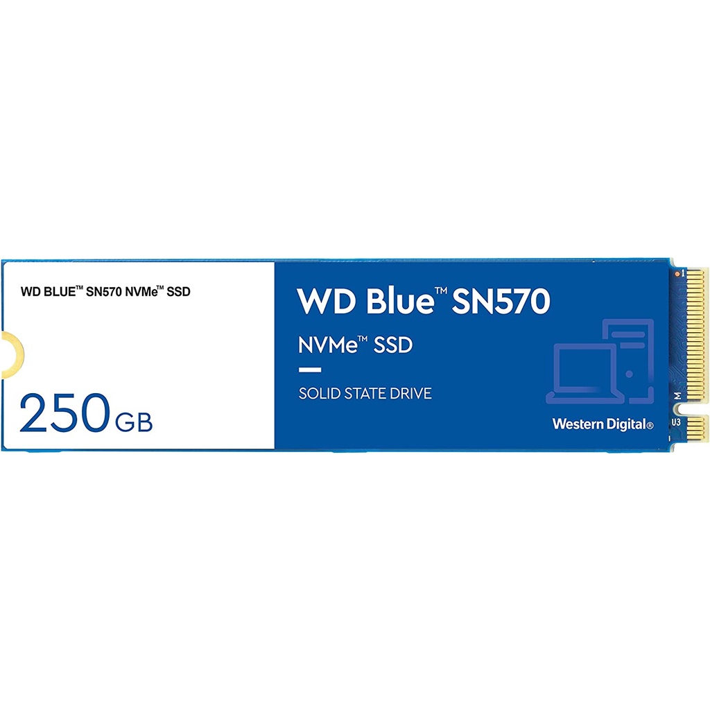 Ổ cứng SSD M.2 PCIe NVMe WD Blue SN550 SN570 250GB 500GB 1TB - bảo hành 5 năm