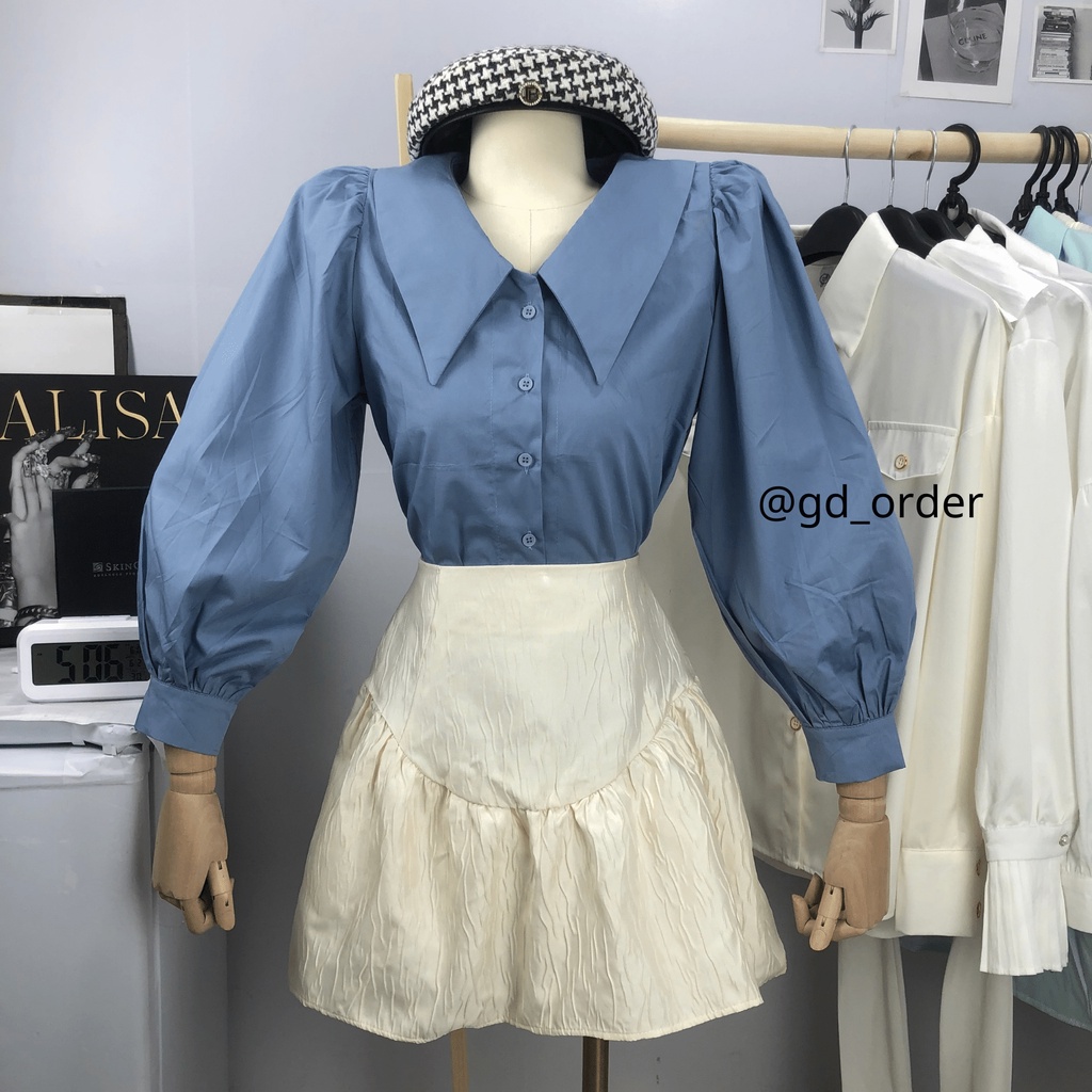 [CÓ SẴN] CS2|Áo sơ mi hàn quốc thiết kế đẹp dài tay công sở thanh lịch gd_order