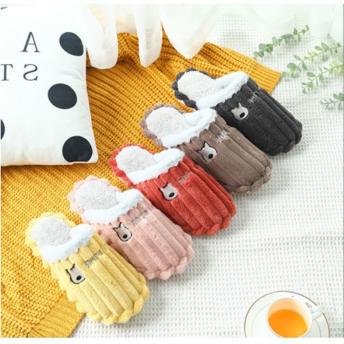 Dép Đi Trong Nhà - Văn Phòng - Khách Sạn Kiểu Dáng Hình Gấu Đáng Yêu Xinh Xắn