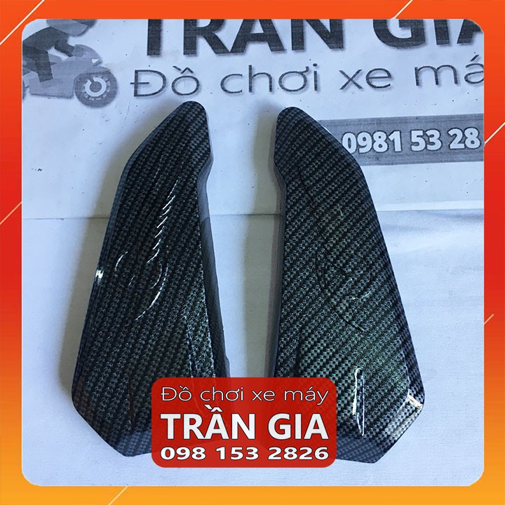 Ốp gác để chân sau nhỏ xe SH 125 150 năm 2020-2021-2022 Sh Việt Nam 125i 150i - phụ kiện trang trí