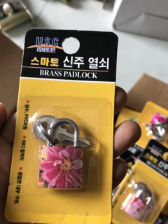 Ổ khoá vali USC 2F, ổ khóa tủ mini 2p