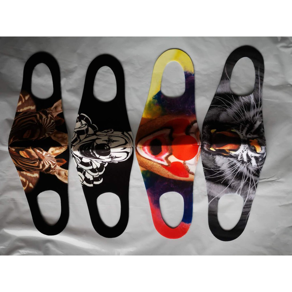 Mặt Nạ Lụa Lạnh 00000 Hình Hoa Cúc / Chuột Mickey Hoạt Hình 3D Có Thể Tái Sử Dụng Cho Người Lớn