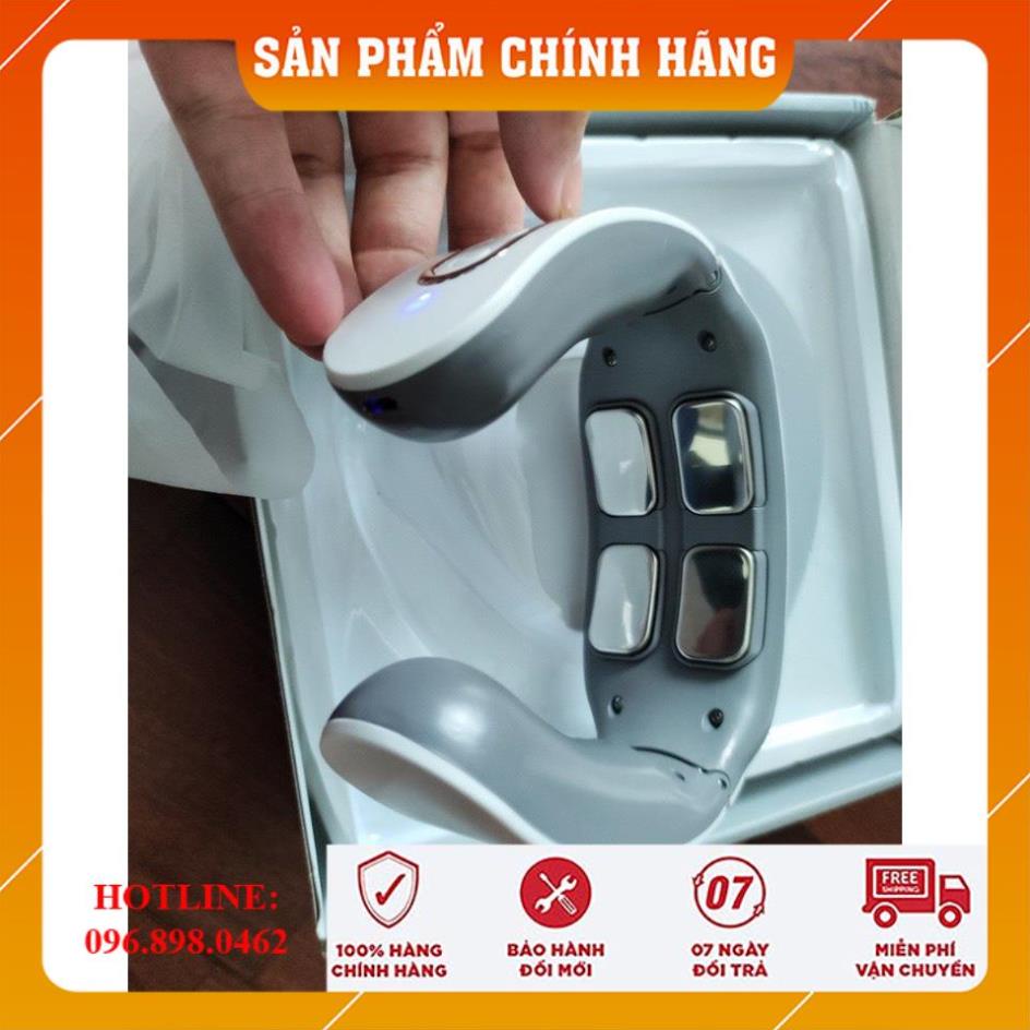 Máy Massage Cổ Xung Điện Trị Liệu Đa Năng Cao Cấp, Máy Mát Xa Cổ Vai Gáy 6 Chế Độ Sạc USB Tiện Lợi Thông Minh