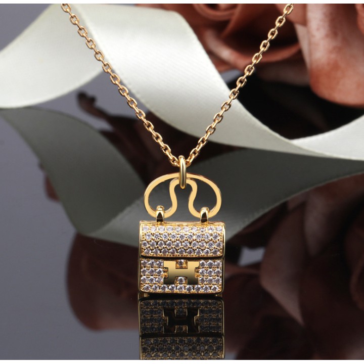 Dây chuyền nữ titan hình túi xách sang trọng, đẳng cấp, bền màu, hợp thời trang