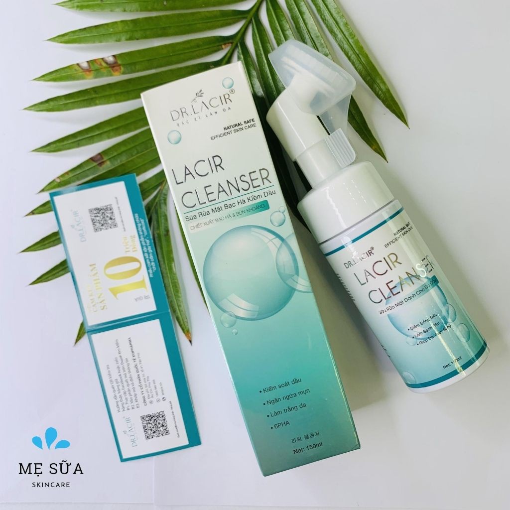 SỮA RỬA MẶT BẠC HÀ KIỀM DẦU-LACIR CLEANSER 150ml | BigBuy360 - bigbuy360.vn