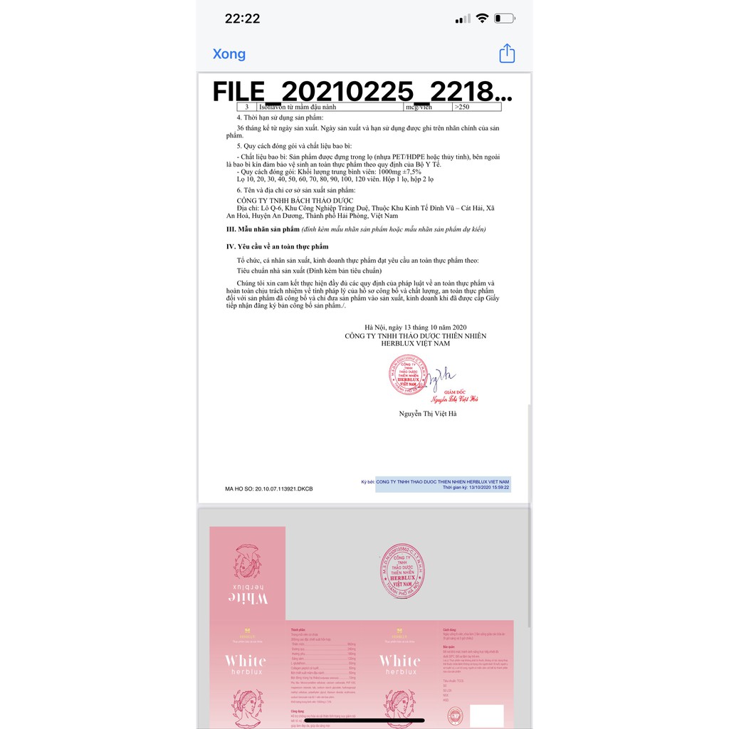 Viên Uống Trắng Da WHITE HERBLUX Trắng hồng, Căng mịn, Mờ Nám | BigBuy360 - bigbuy360.vn