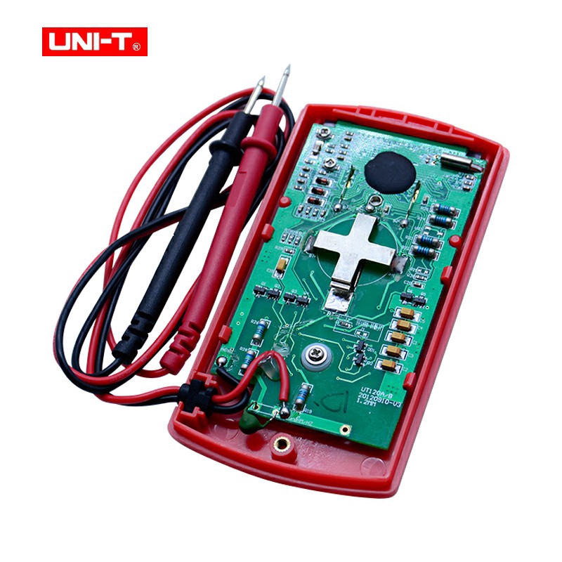 【100%Original Agent】Easy Carry  UNI-T UT120C Mini Pocket size  600V 400mA Digital multimeter  Tester Voltage Current Meter  Resistance Capacitance Meter