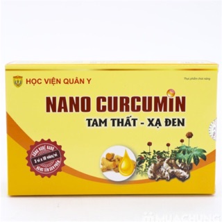 Nano Curcumin - Tam thất - Xạ đen