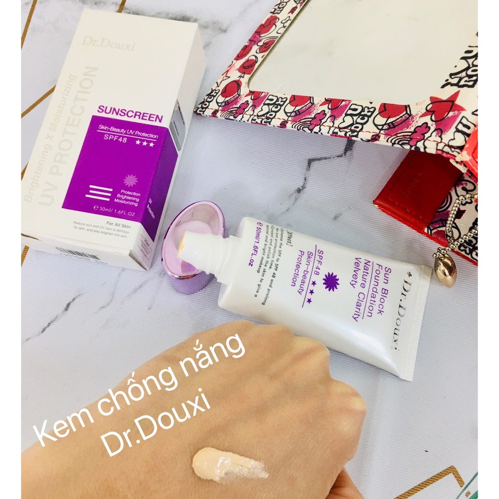 Kem chống nắng đa năng siêu nhẹ không bết dính  Dr.Douxi 50ml SPF48+++ | BigBuy360 - bigbuy360.vn