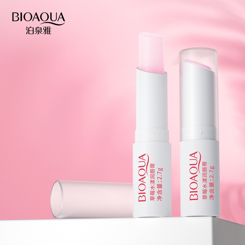 Son Dưỡng Môi BIOAQUA Mùi Đào Và Bơ Dưỡng Ẩm Chăm Sóc Và Phục Hồi Đôi Môi 2.7g WINKBEAUTY