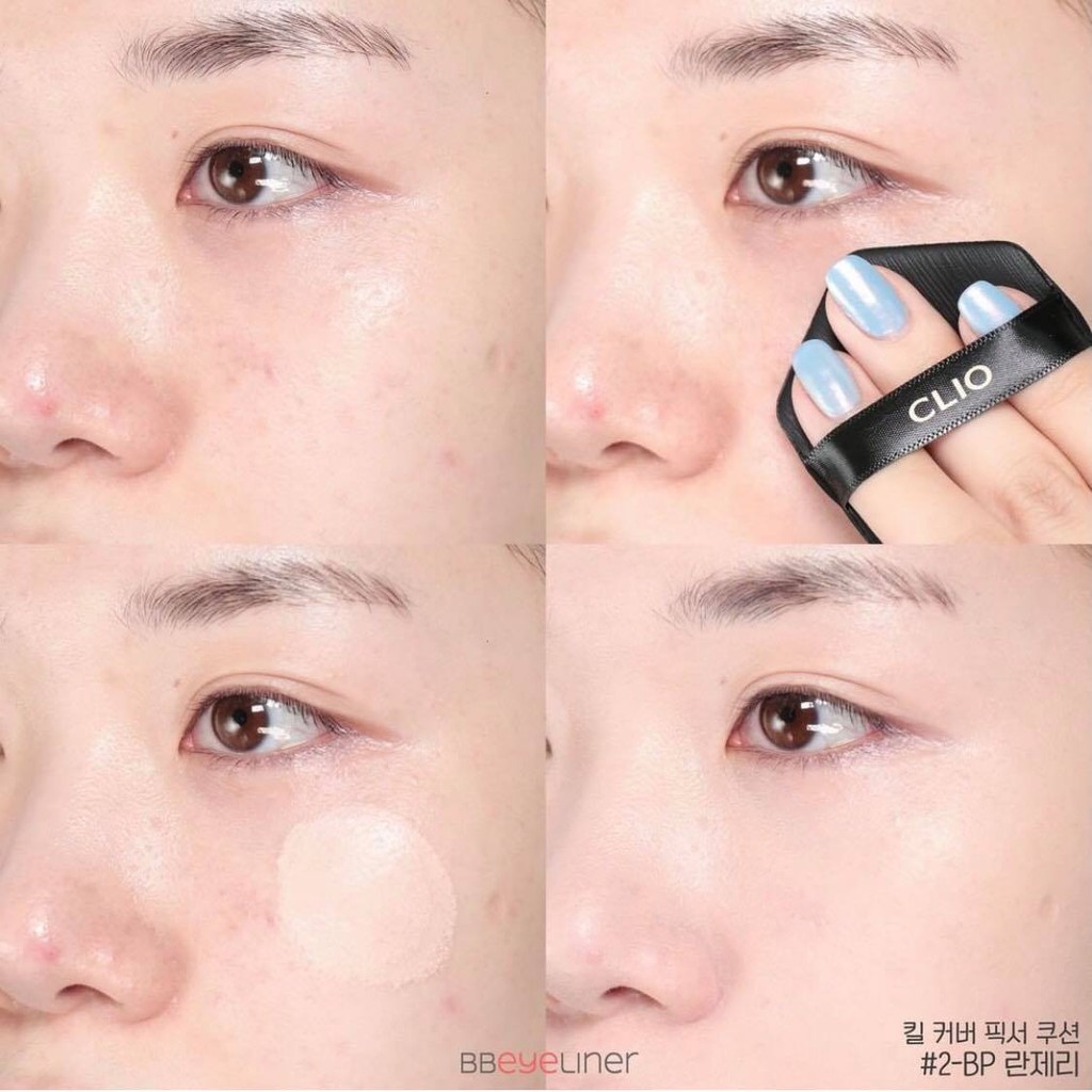 Phấn Nước Không Lem Ra Khẩu Trang Clio Kill Cover Fixer Cushsion | BigBuy360 - bigbuy360.vn