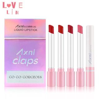 Bộ 4 Son Môi Màu Nhung Lì Dễ Lên Màu Hình Điếu Thuốc Lá
