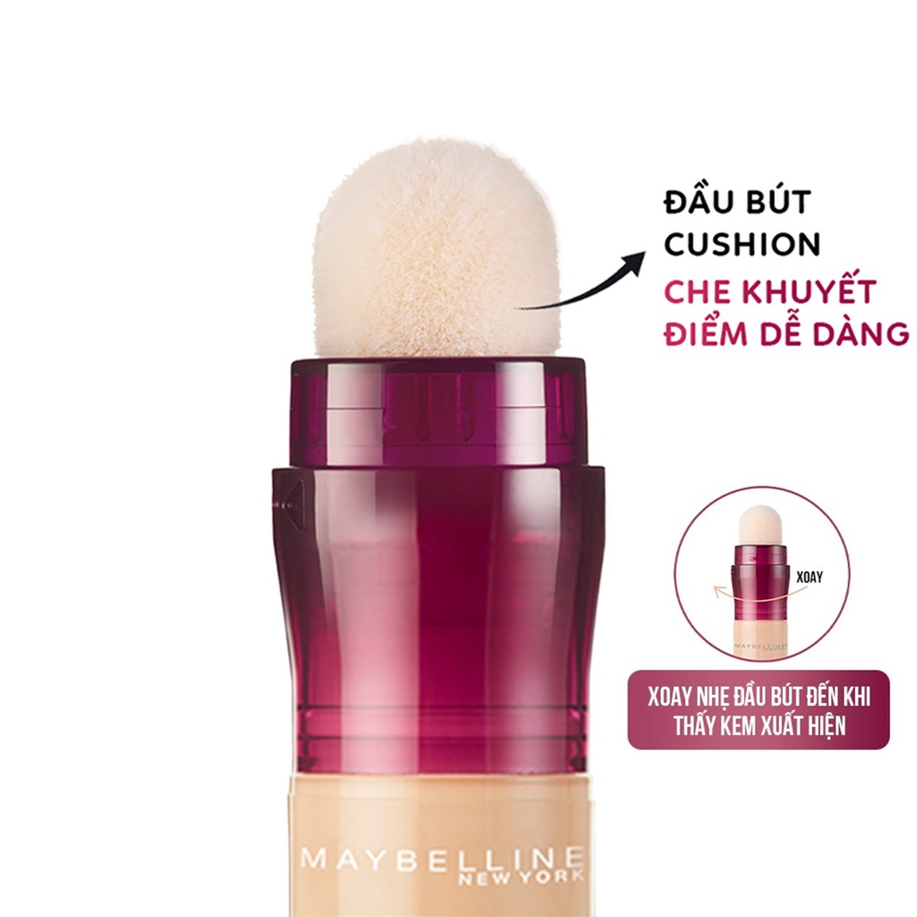 Bút Cushion Kem Che Khuyết Điểm Đa Năng Multi-use Concealer Maybelline 6ml