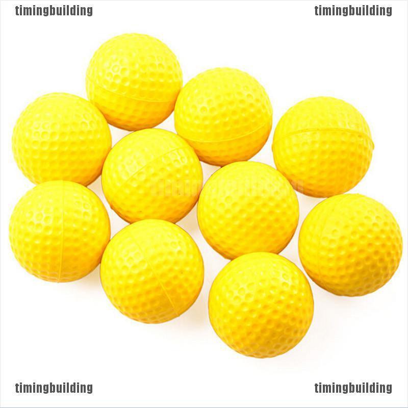 Bộ 10 Bóng Nhựa Pp Luyện Tập Đánh Golf