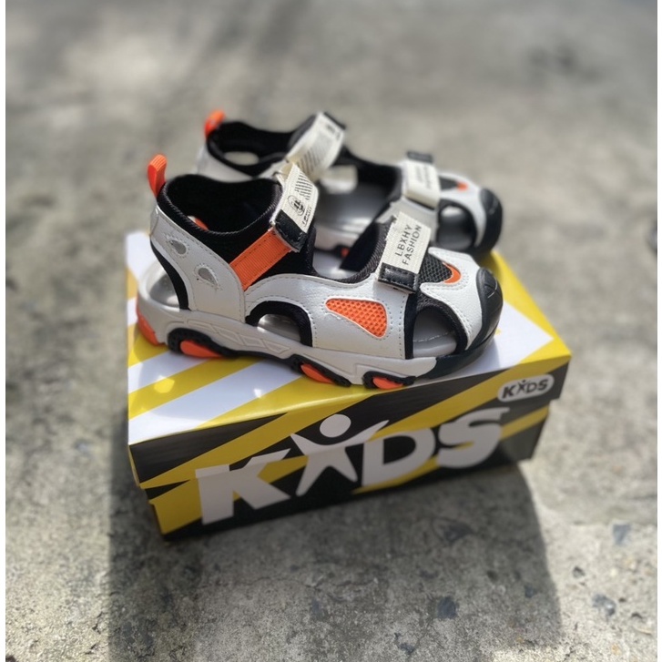 Dép quai hậu sandal cho bé trai -  - bé gái chống trượt đế mềm The Kid Shop SD82