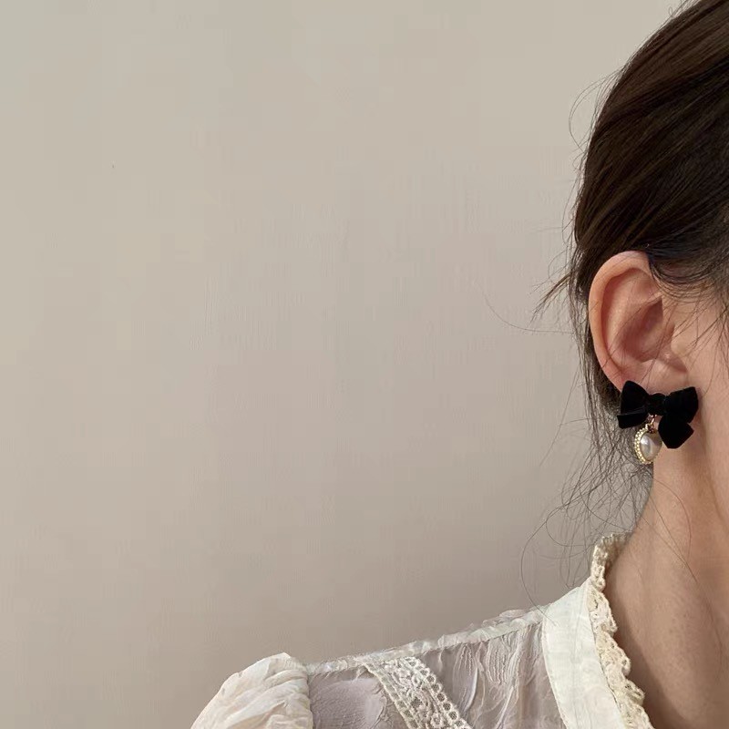 BST KHUYÊN TAI/ BÔNG TAI CAM VÀNG ULZZANG - Mã 28