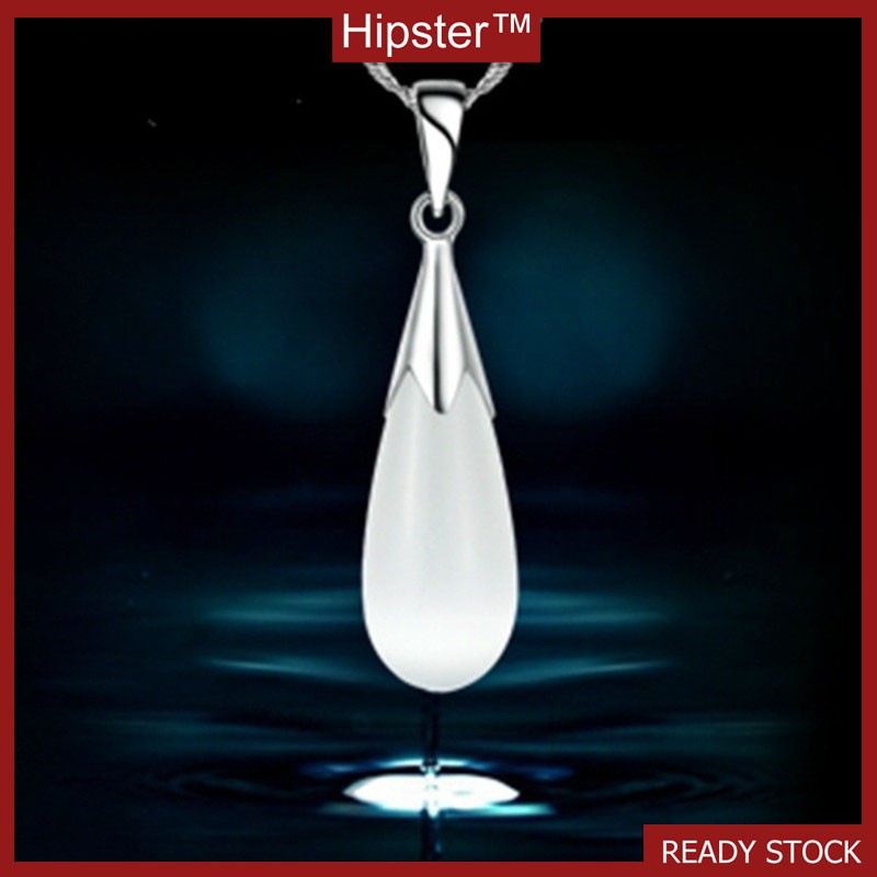 vòng cổ Bạc Mặt Đá Mặt Trăng