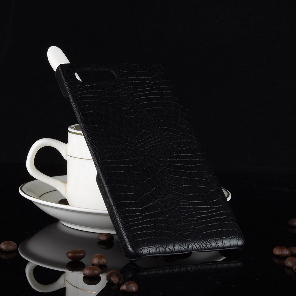 Bao da PU và PC cứng họa tiết vân cá sấu thời trang cho BlackBerry KEY 2