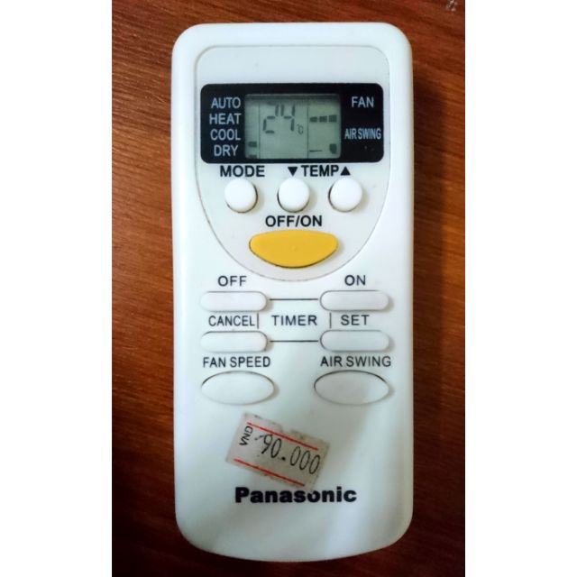 Remote điều khiển điều hòa Panasonic
