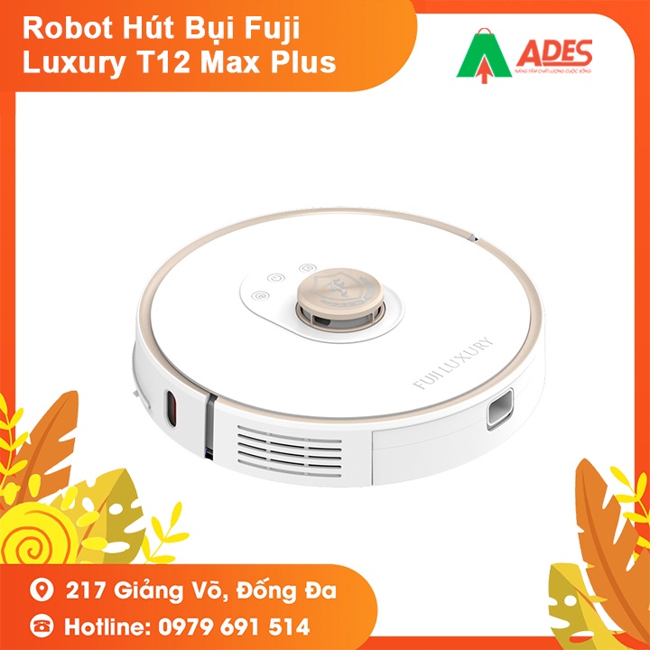 [Mã 154ELSALE2 giảm 7% đơn 300K] Robot Hút Bụi Lau Nhà Fuji Luxury T12 Max Plus - Bảo Hành Chính Hãng 24 Tháng