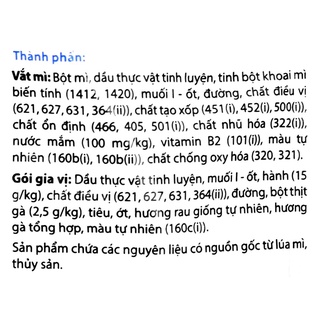 1 gói mì gà sợi phở Gấu Đỏ 63g