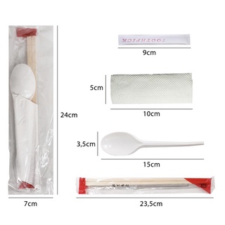 [GIÁ SỈ] set thìa,đũa,tăm,giấy ăn dùng 1 lần
