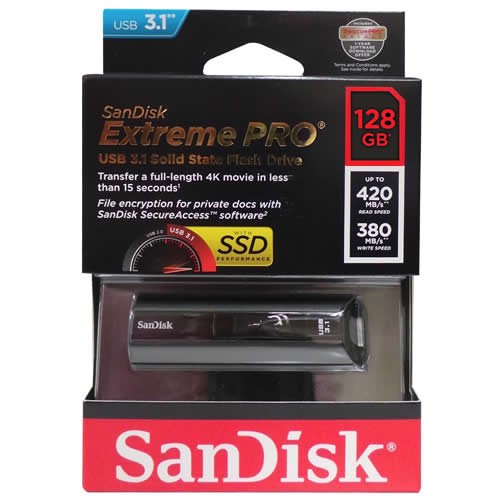 USB 3.1 Sandisk Extreme Pro CZ880 128GB-256GB | BigBuy360 - bigbuy360.vn