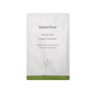 [Sample] Sữa rửa mặt trà xanh Innisfree Green Tea Foam Cleanser