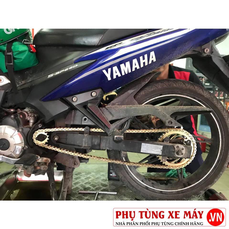 Nhông sên dĩa DID vàng cho Exciter 135 hoặc Axelo