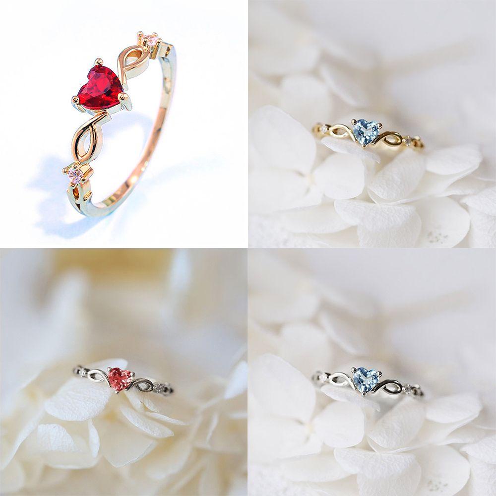 Nhẫn Kiểu Dáng Đơn Giản Hợp Thời Trang Cho Nữ