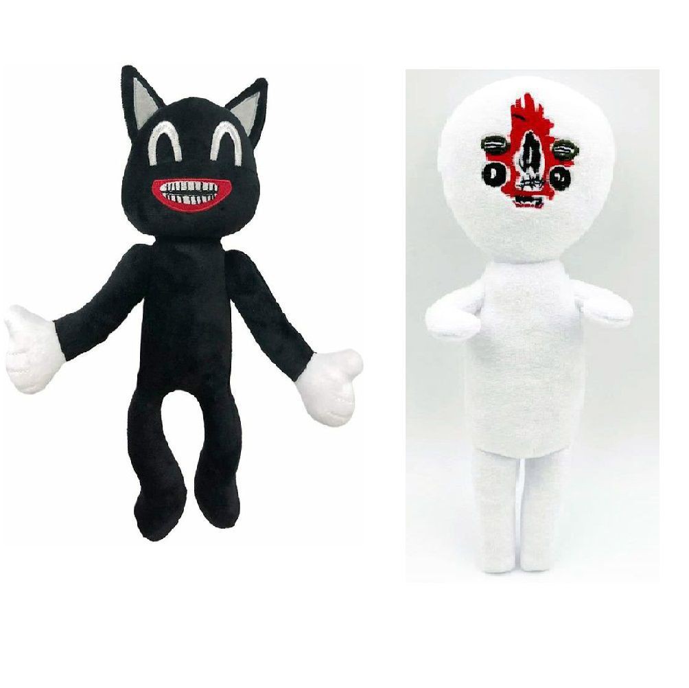 Set 2 đồ chơi nhồi bông Hình Mèo Đen Scp 173