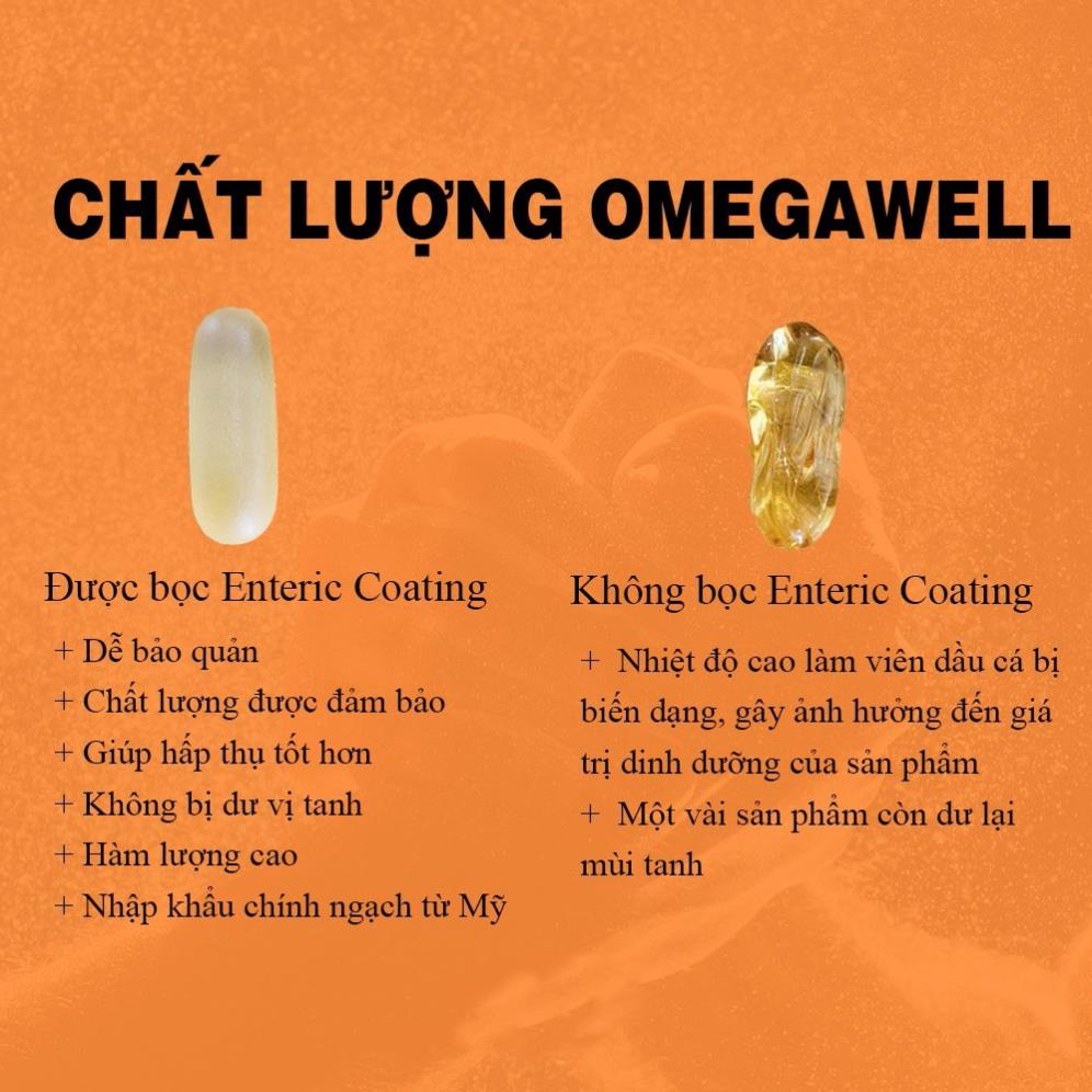 Z Nutrition Omegawell Viên Uống Bổ Sung Chất Béo Tốt Cho Tim Mạch Và Trí Não (60 Viên)