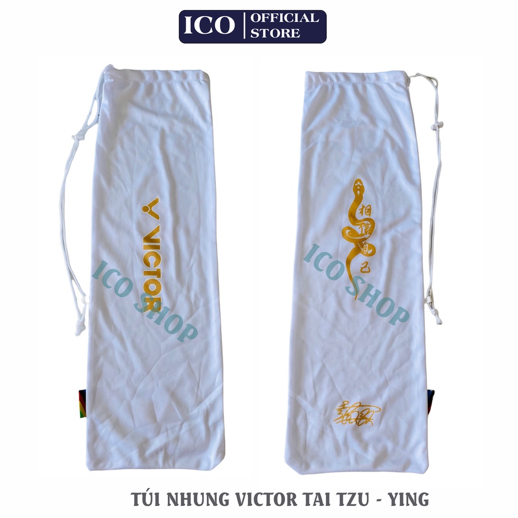 Túi nhung đựng vợt cầu lông Yonex, mizuno, Victor, Lining